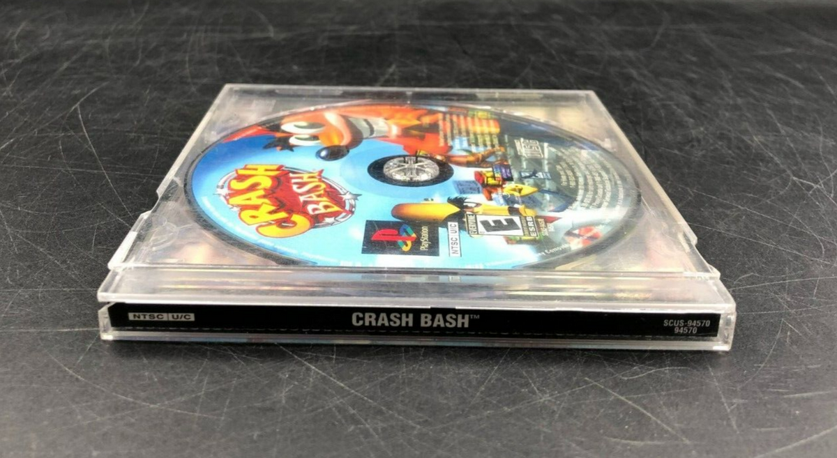 Crash Bash (Sony PlayStation, PS1) in Case - No Manual
