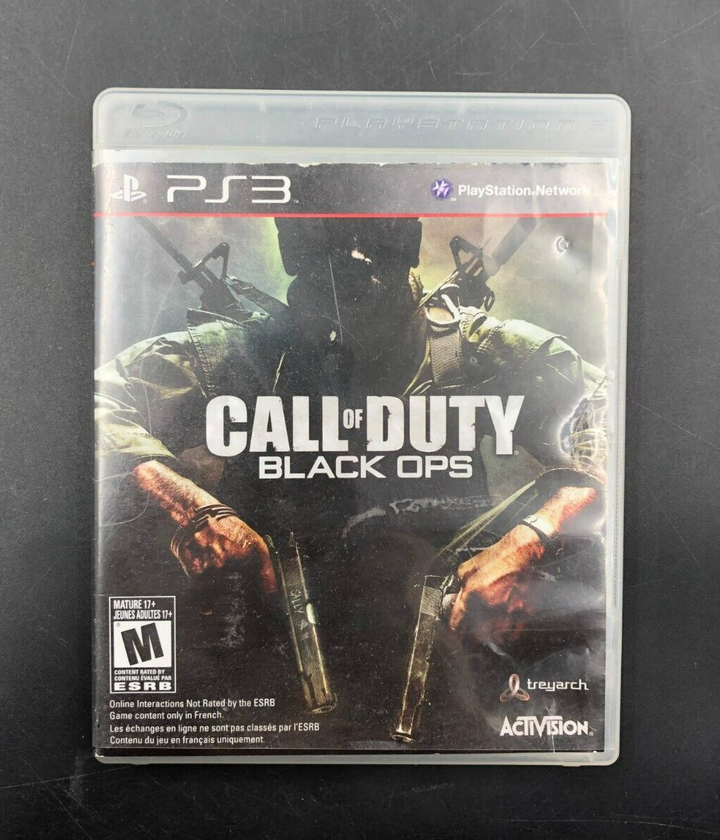 Call of Duty: Black Ops (PlayStation 3, PS3) w/ Manual