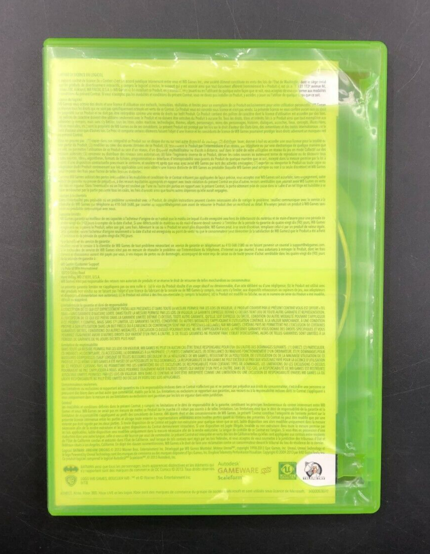 Batman: Arkham Origins (XBOX 360) w/ Manual - No Cover Sleeve