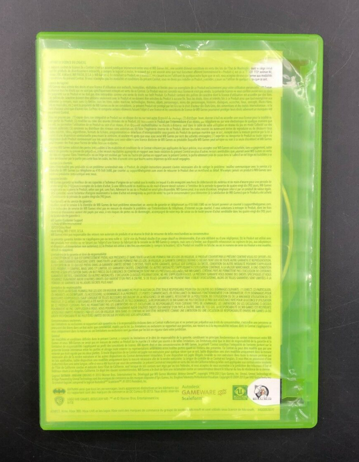 Batman: Arkham Origins (XBOX 360) w/ Manual - No Cover Sleeve