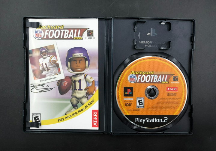 Backyard Football 2006 NFL (PlayStation 2, PS2) w/ Manual