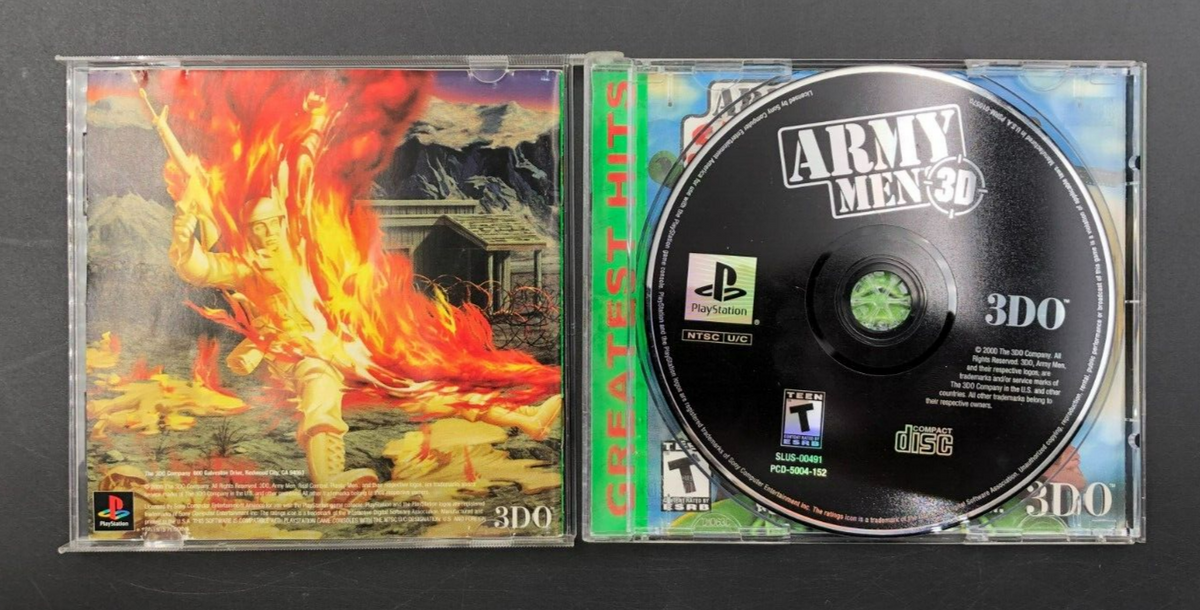 Army Men 3D Sony Playstation 1
