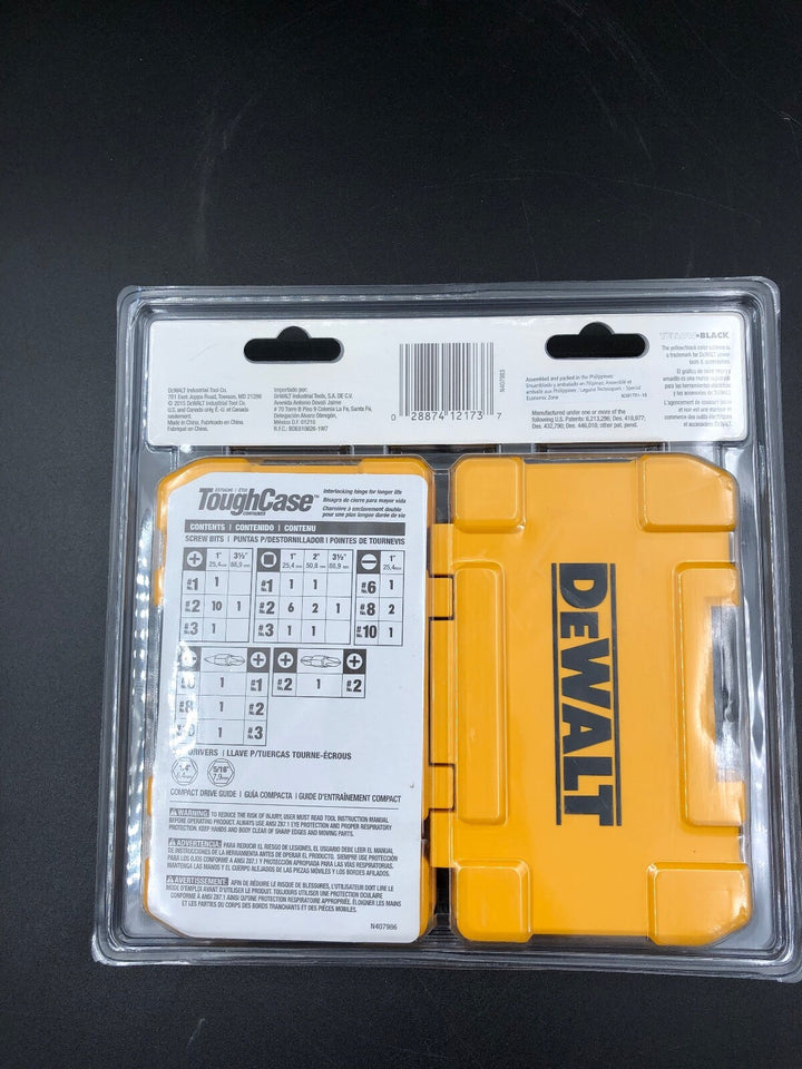 Dewalt 37pc Screwdriving Set in Tough Case