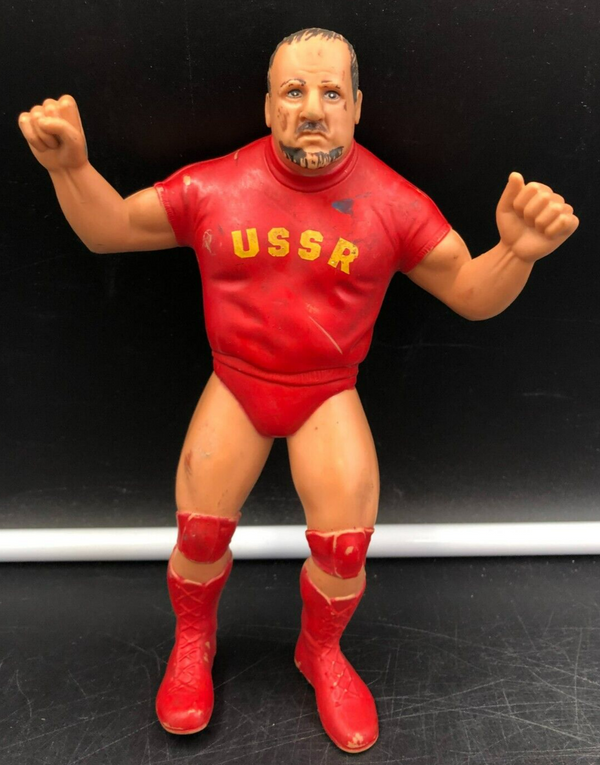 1984 Titan Sports LJN LTD - WWF 8" NIKOLAI VOLKOFF Wrestling Figure