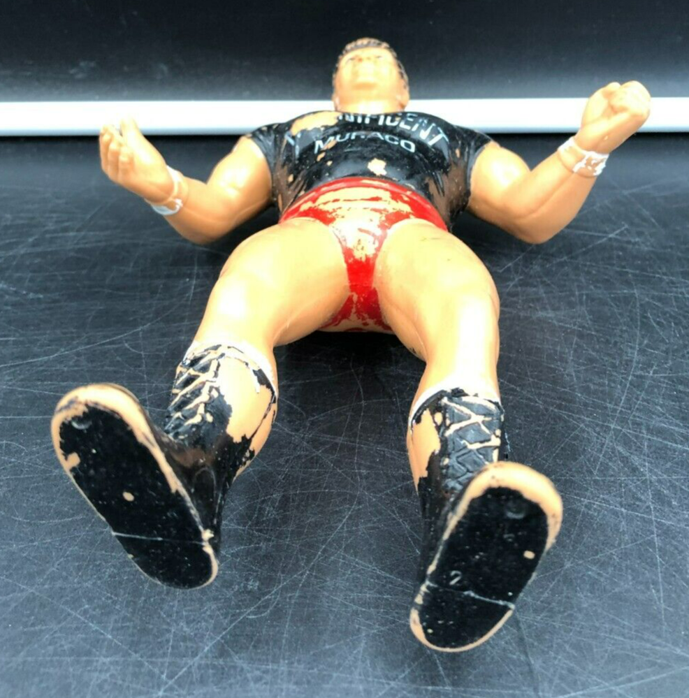 1986 Titan Sports LJN WWF 8" MAGNIFICENT DON MURACO Wrestling Figure *ROUGH*