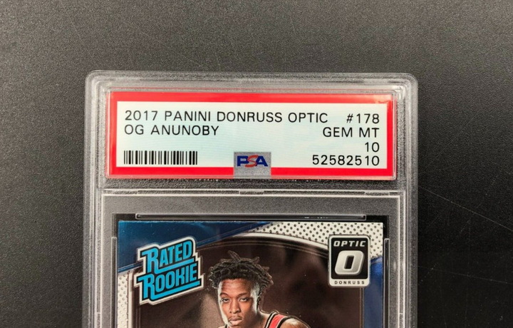 2017-18 Panini Donruss Optic Rated Rookie OG Anunoby #178 PSA 10 GEM MINT