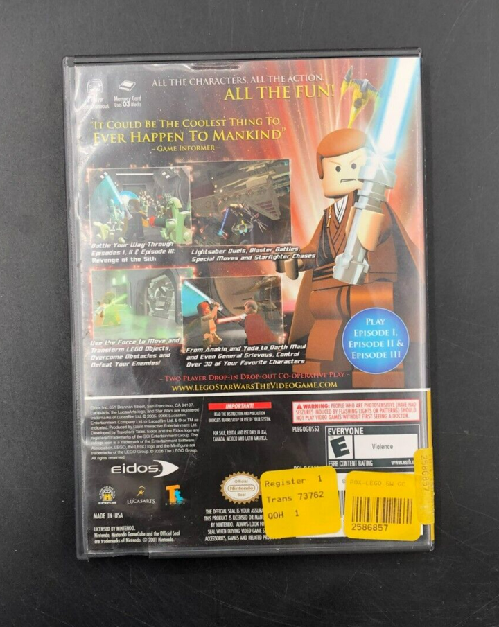 LEGO Star Wars The Video Game (Nintendo GameCube) - Player's Choice
