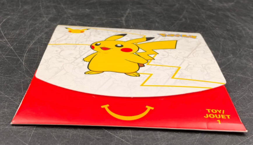 2021 POKEMON 25th Anniversary McDonald’s Happy Meal Booster Pack Toy 1 *NEW*