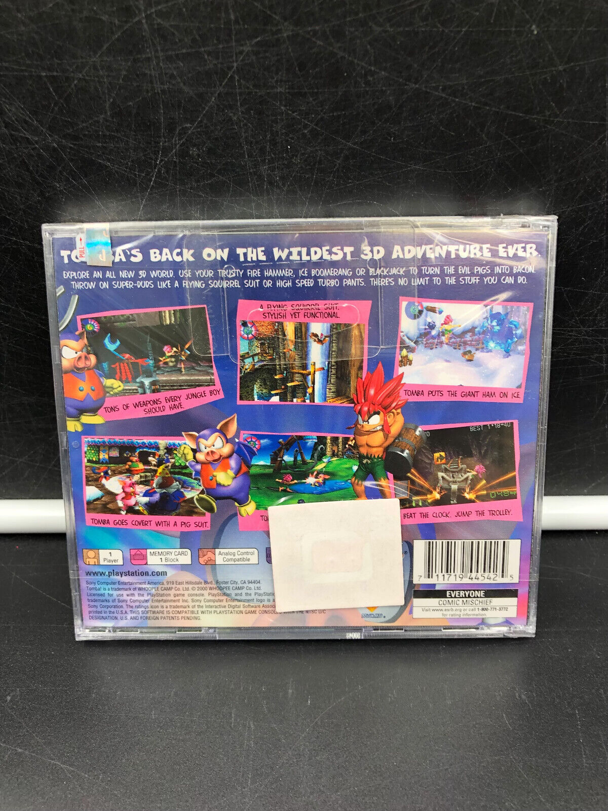 Tomba! 2: The Evil Swine Return (Playstation 1) *BRAND NEW*