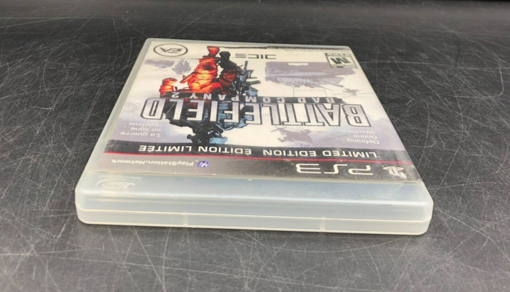 Battlefield: Bad Company 2 - Limited Edition (PlayStation 3, PS3) w/ Manual + Ad
