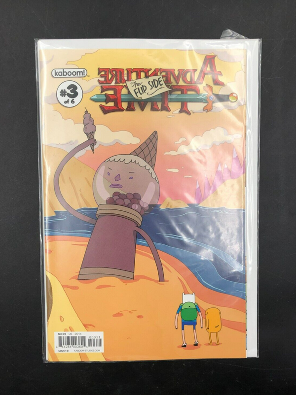 Adventure Time Issue #3 The Flip Side (Kaboom!) Comic Book w/ Sleeve