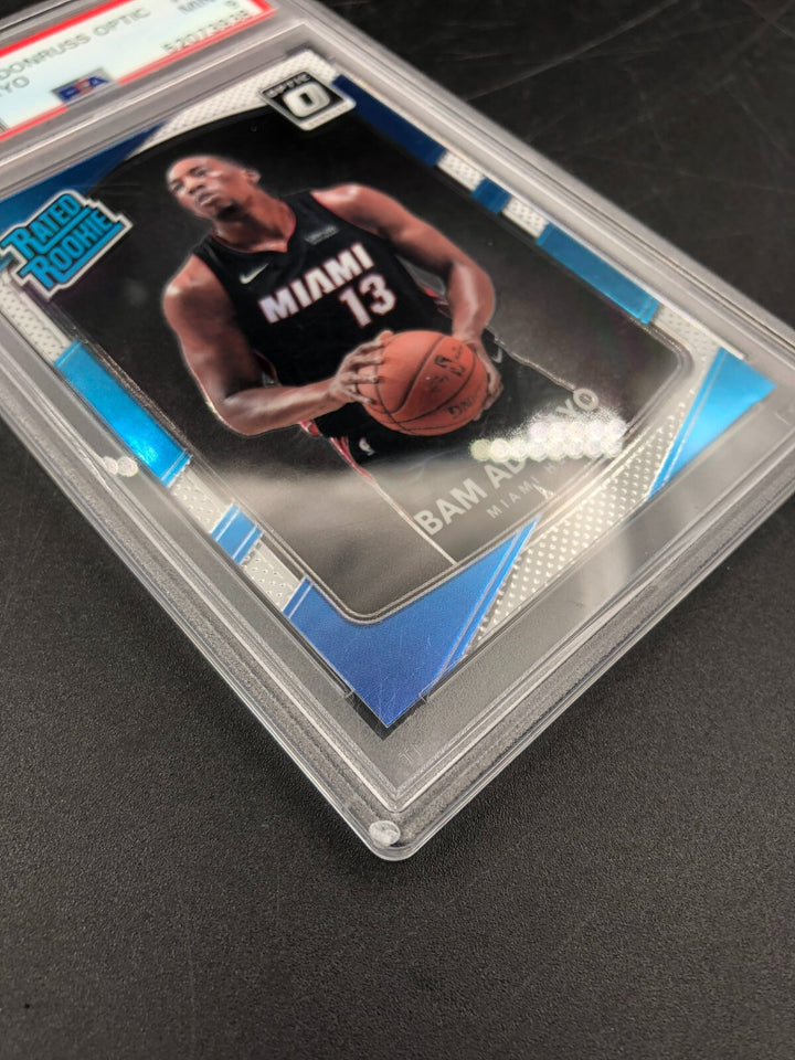 2017-18 Panini Donruss Optic Rated Rookie Bam Adebayo #187 PSA 9 MINT