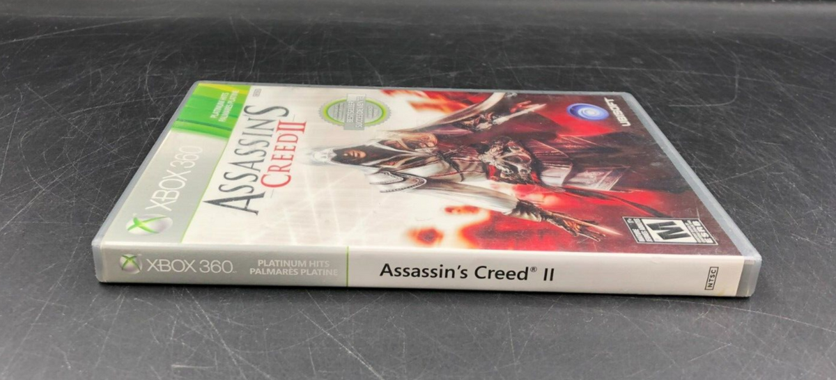 Assassin's Creed II - Platinum Hits (Microsoft XBOX 360) in Case w/ Manuals