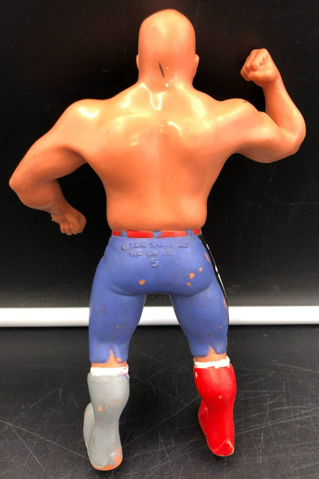 1984 Titan Sports LJN WWF 8" IRON SHEIK Wrestling Figure