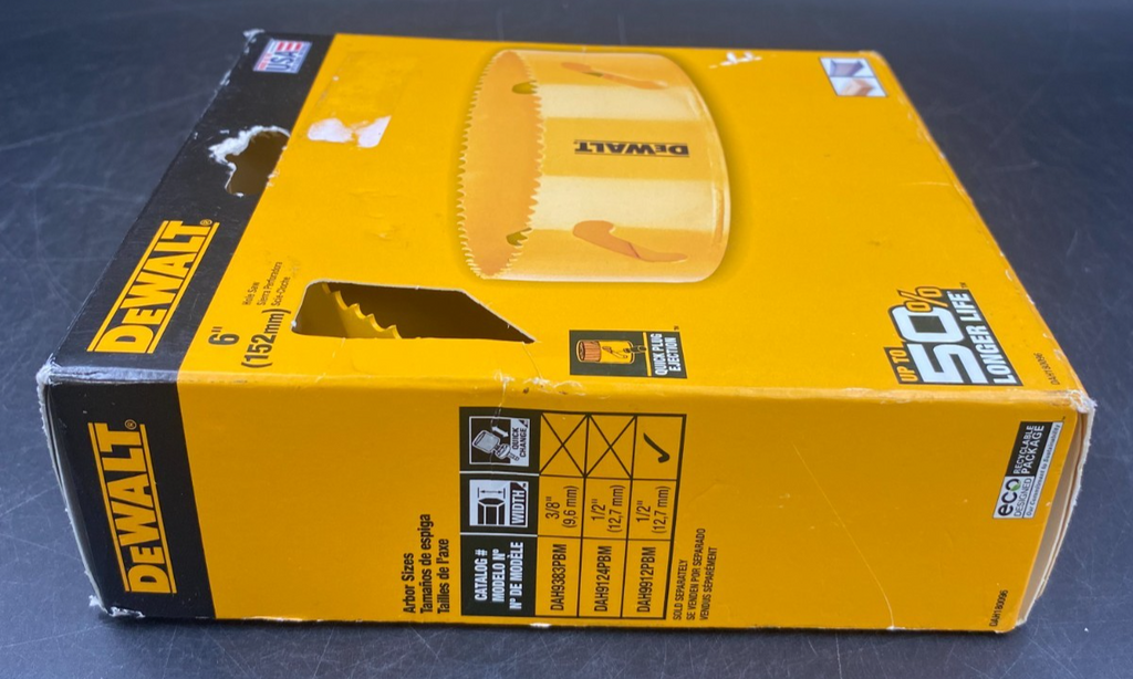 DEWALT 6" (152MM) HOLE SAW DAH180096 *BRAND NEW, SEALED*