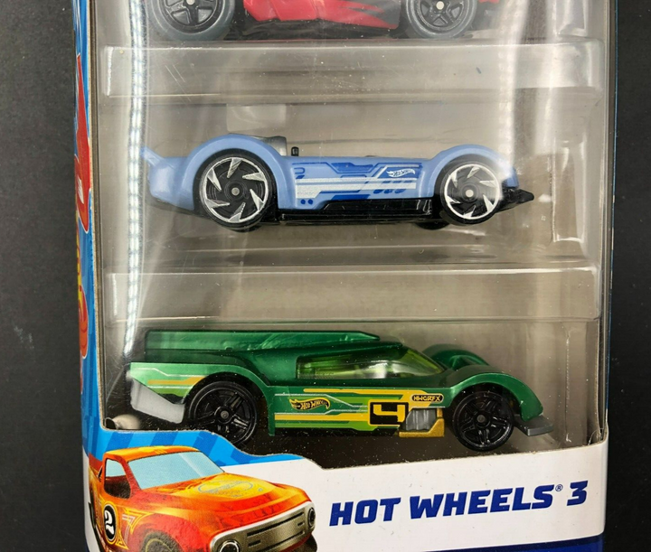 2021 Hot Wheels 3 Die-Cast Car Pack (K5904) - NEW