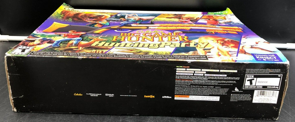 ACTIVISION: Cabela's BIG GAME HUNTER - Hunting Party XBOX 360 *NEW, DAMAGED BOX*