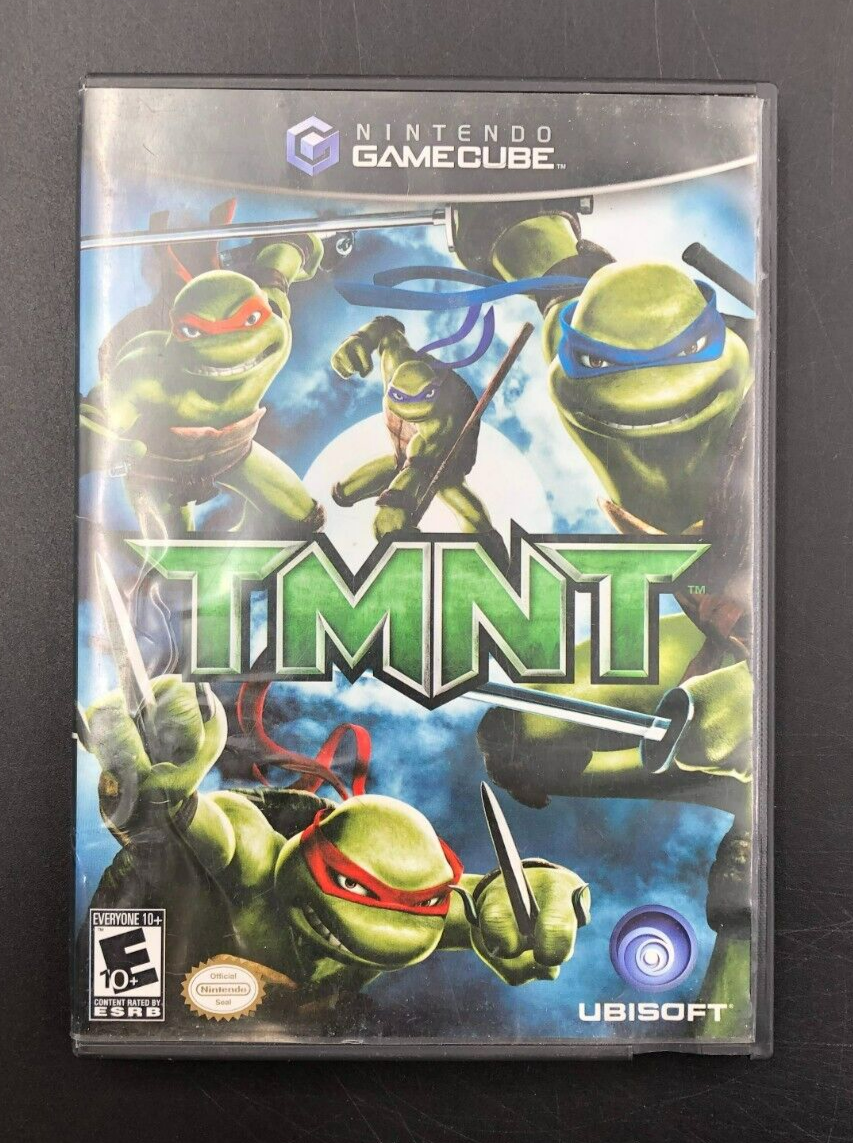 TMNT Teenage Mutant Ninja Turtles (Nintendo GameCube) w/ Manual