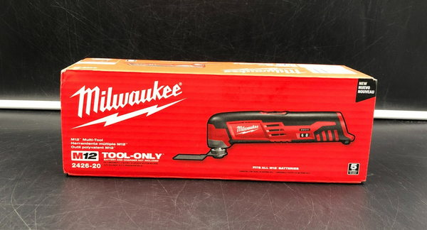 Milwaukee 2426-20 M12 Cordless Multi-Tool (Tool-Only) - BRAND NEW