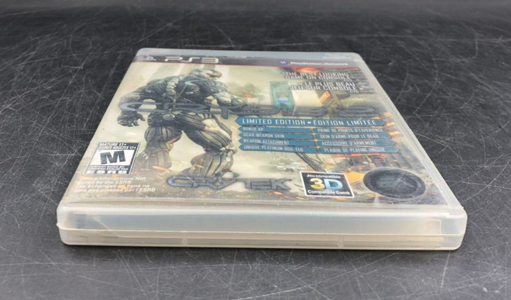 Crysis 2 - Limited Edition (PlayStation 3, PS3) w/ Manual + Insert