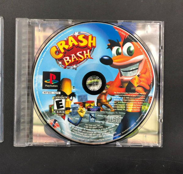 Crash Bash (Sony PlayStation, PS1) in Case - No Manual