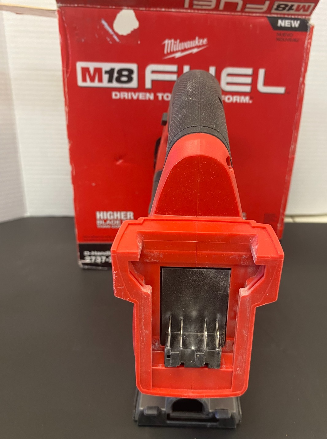 MILWAUKEE M18 FUEL D-HANDLE JIG SAW w/Box 2737-20 *USED, SEE PICS*