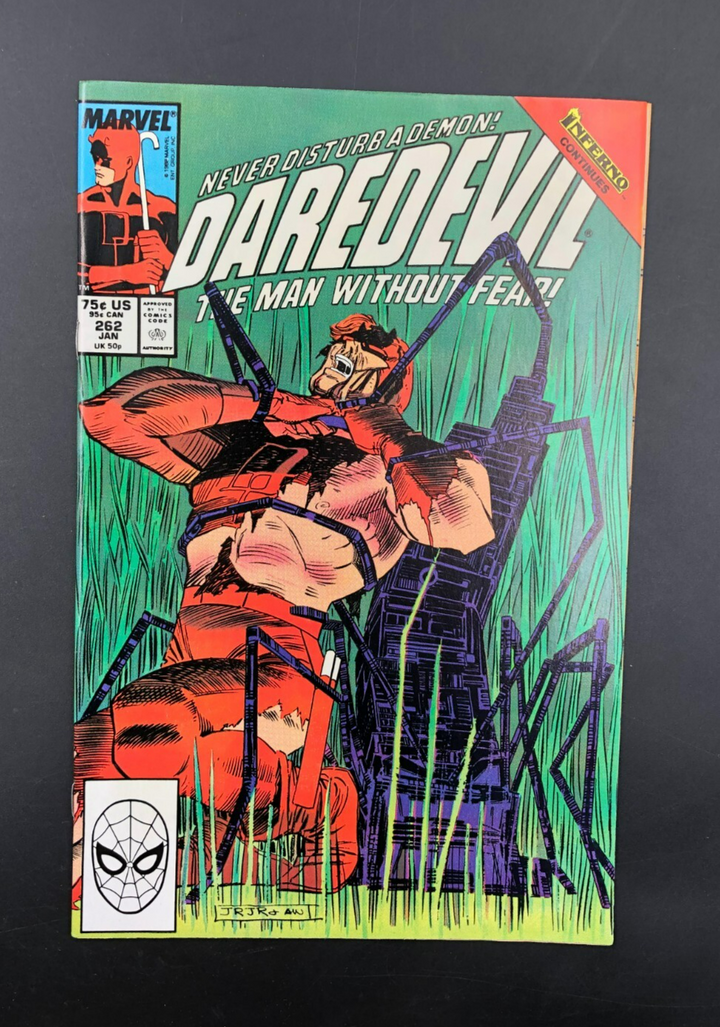 Daredevil: The Man Without Fear! Issue #262 (Marvel Comics) Comic Book Bagged