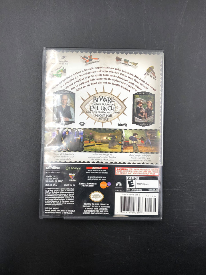 Lemony Snicket's A Series of Unfortunate Events (Nintendo GameCube, 2004)