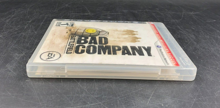 Battlefield: Bad Company (PlayStation 3, PS3) w/ Manual