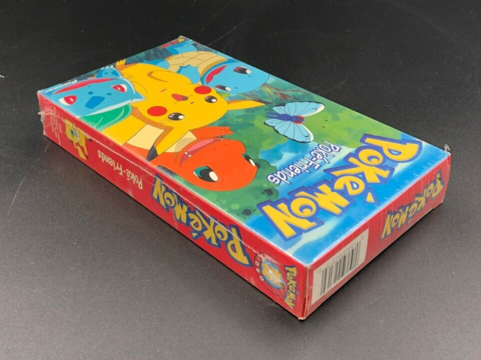 Pokemon Vol. 4: Poke-Friends - Bulbasaur, Charmander and Squirtle (VHS Tape) NEW