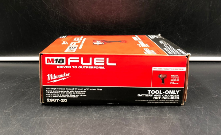 Milwaukee 2967-20 M18 Fuel 1/2" High Torque Impact Wrench (Tool-Only) - NEW