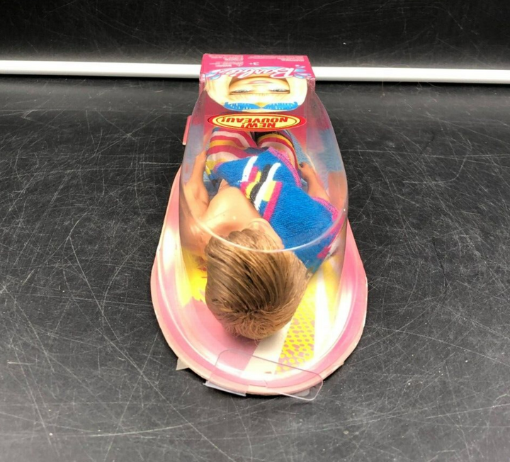 2010 Mattel: Barbie - Bath Play Beach Ken Doll with Striped Swim Trunks - NEW