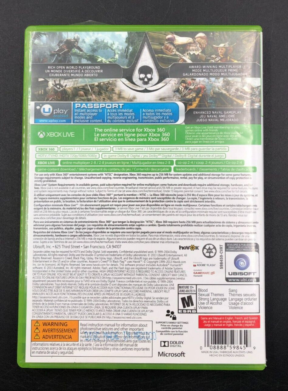 Assassin's Creed Black Flag Special Edition XBOX 360