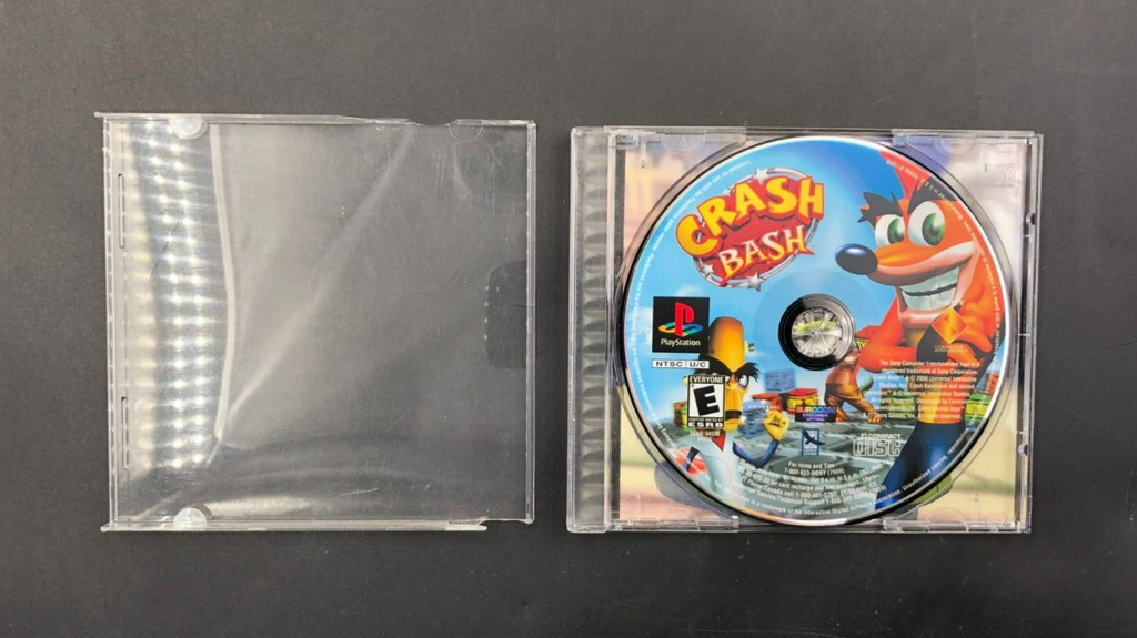 Crash Bash (Sony PlayStation, PS1) in Case - No Manual