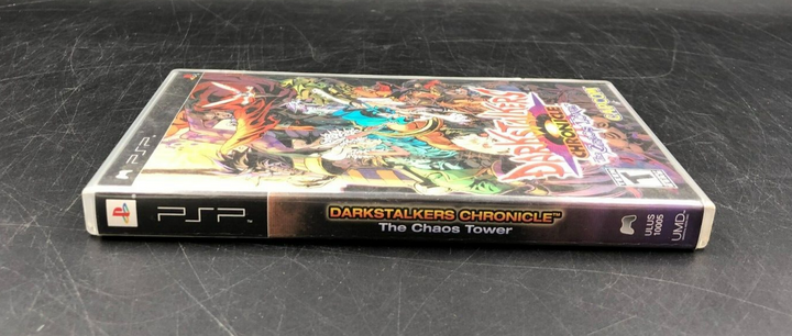 Darkstalkers Chronicle: The Chaos Tower (PlayStation Portable, PSP) w/ Manual