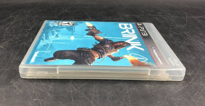 Brink (PlayStation 3, PS3) w/ EN/FR Manuals + Insert