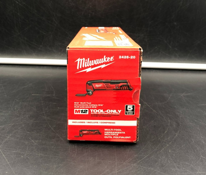 Milwaukee 2426-20 M12 Cordless Multi-Tool (Tool-Only) - BRAND NEW