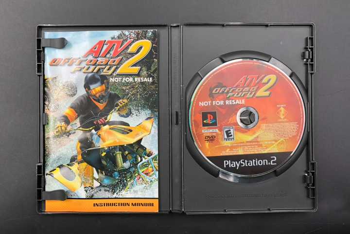 ATV Offroad Fury 2 (PlayStation 2, PS2) w/ Manual