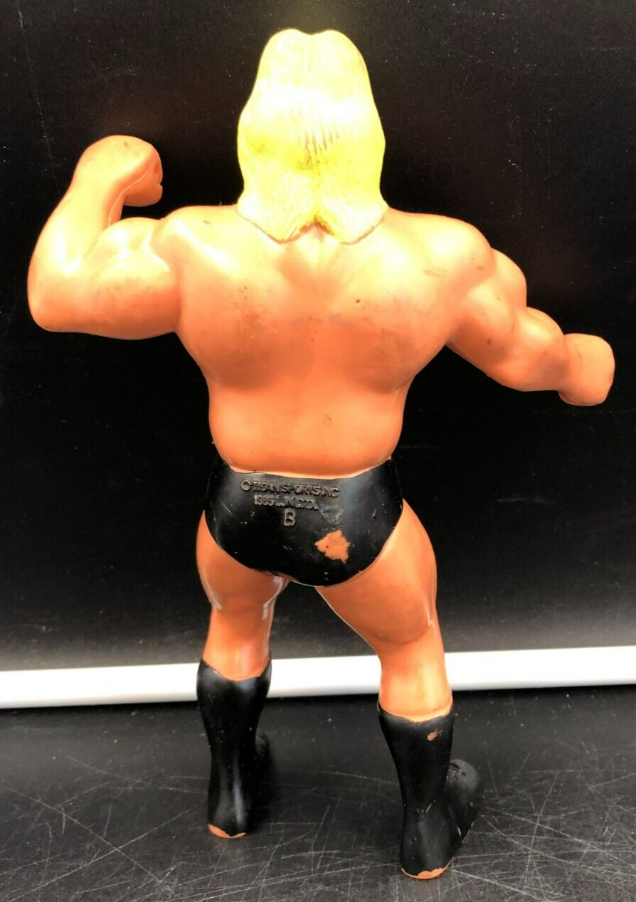 1985 Titan Sports LJN LTD B - WWF 8" GREG THE HAMMER VALENTINE Figure
