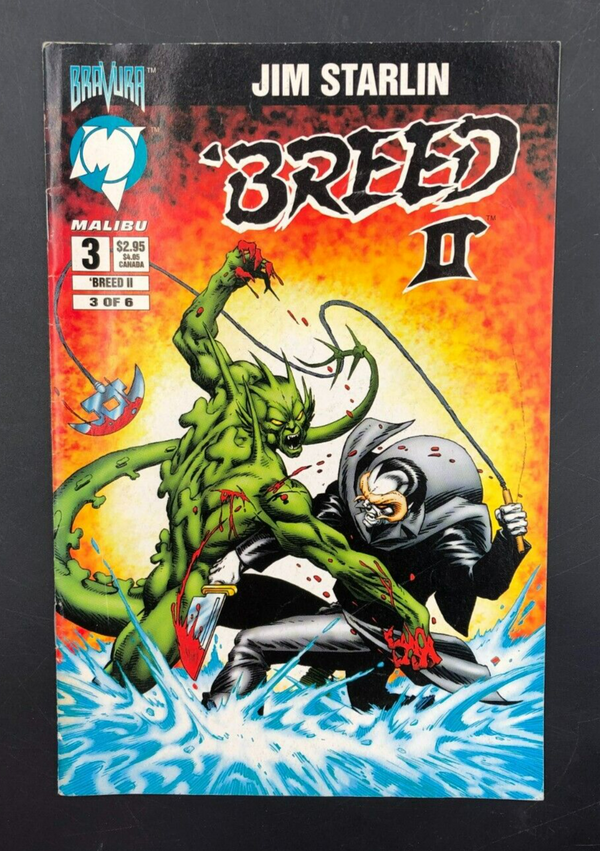 Breed II Issue #3 (Malibu Comics) Comic Book