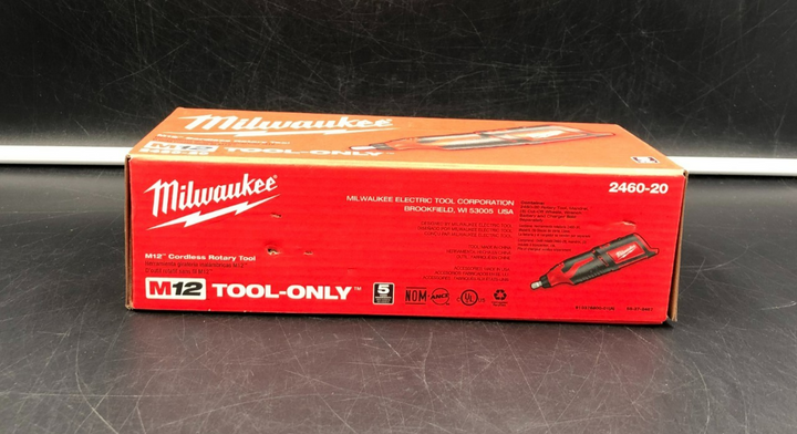 Milwaukee 2460-20 M12 Cordless Rotary Tool (Tool-Only) - BRAND NEW