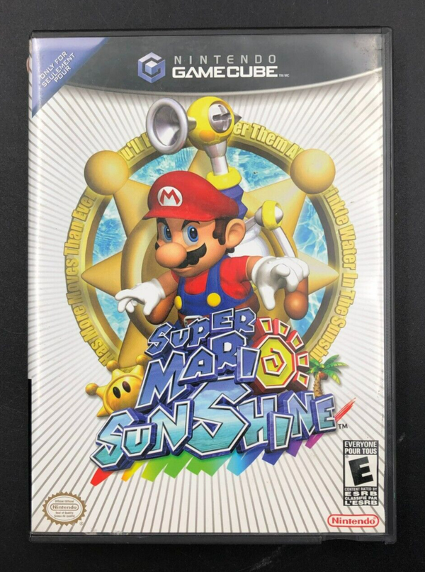 Super Mario Sunshine Nintendo GameCube w/ Manual