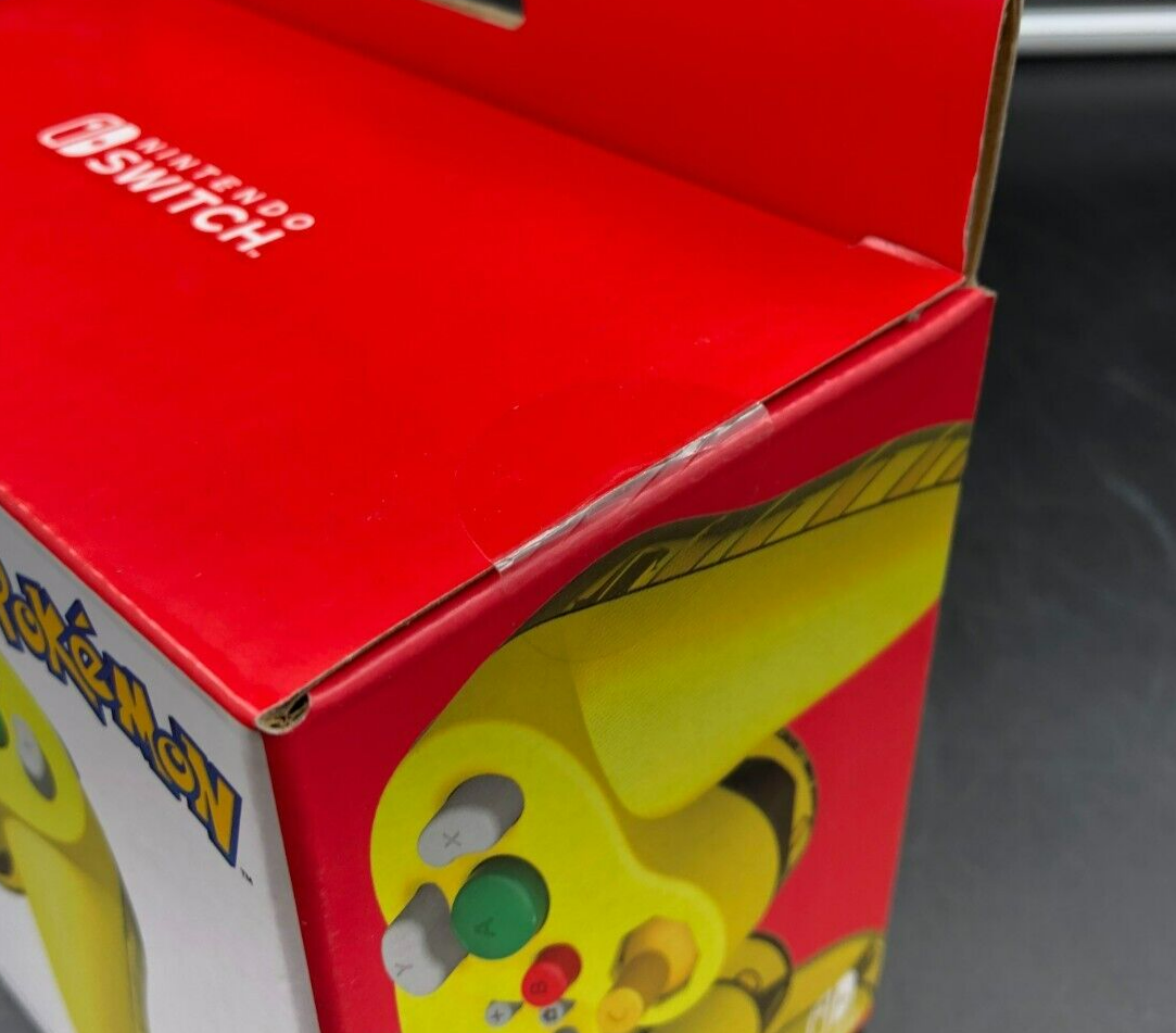 Hori Nintendo Switch Wired Pokemon Pikachu Yellow Battle Pad Controller - NEW