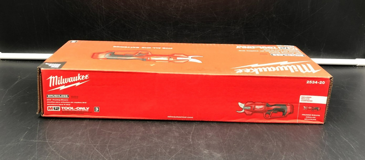 Milwaukee 2534-20 M12 Brushless Pruning Shears (Tool-Only) - NEW
