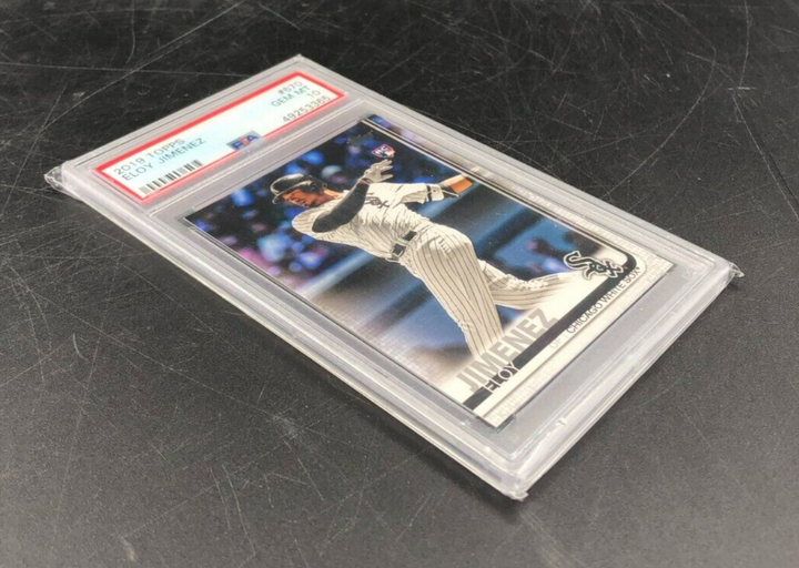2019 Topps Series 2 No. 670 Eloy Jimenez RC Rookie Card PSA 10 GEM MINT