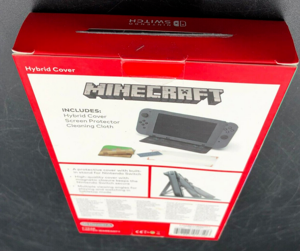 POWERA Nintendo Switch MINECRAFT Hybrid Cover *BRAND NEW, SEALED*