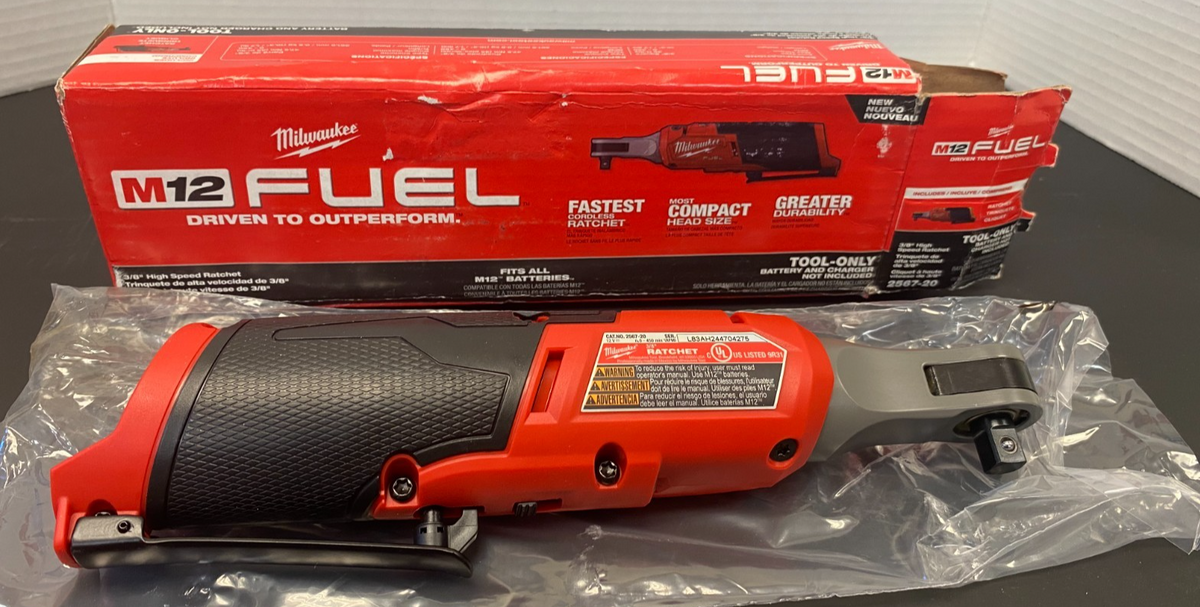 MILWAUKEE 3/8" HIGH SPEED RATCHET 2567-20 *OPEN BOX, NEW, SEE PICS*