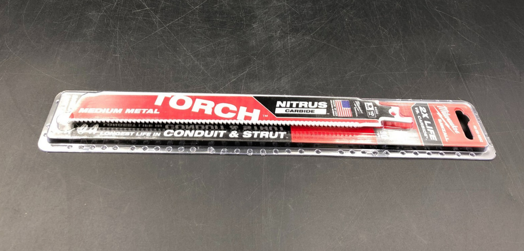 Milwaukee 48-00-6252 Sawzall Medium Metal Nitrus Carbide 9In 10TPI Saw Blade NEW
