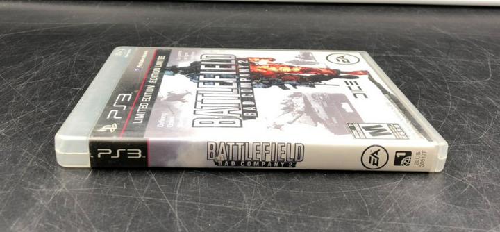 Battlefield: Bad Company 2 - Limited Edition (PlayStation 3, PS3) w/ Manual + Ad