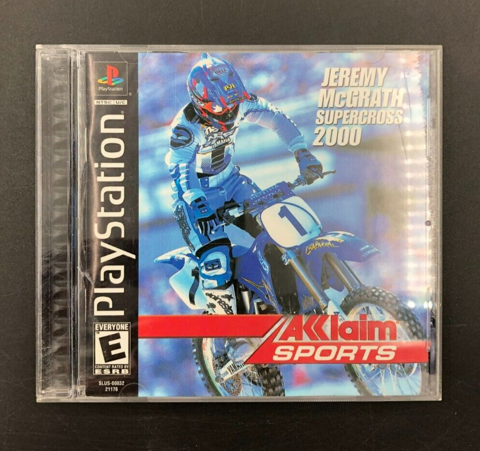 Jeremy McGrath Supercross 2000 Sony Playstation 1